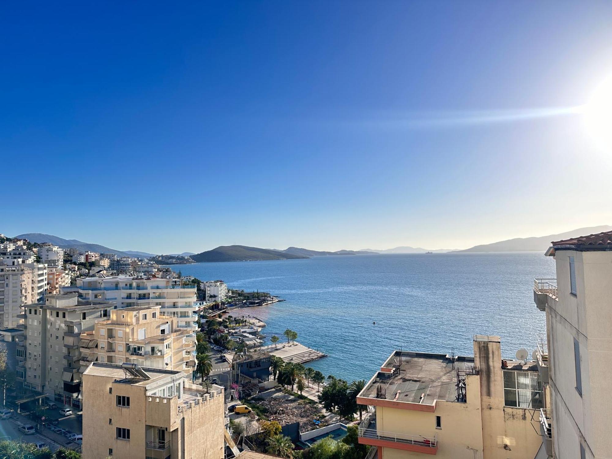 Rose Sea View Apartment Sarandë Eksteriør bilde